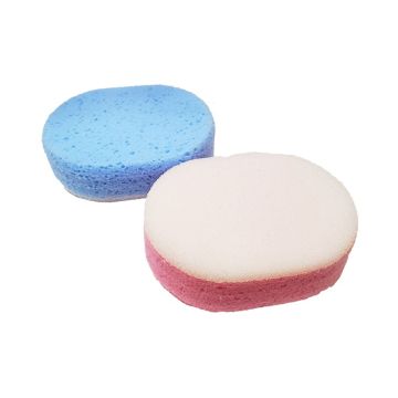 Jack's Large Oval Scrub Sponge (5" x 6.5") - Assorted