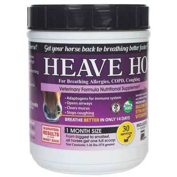 Heave Ho For Allergies, COPD & Coughing In Horses - 1 Month Supply - 1.26LBS