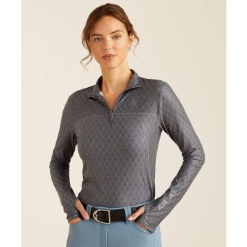 Ariat Ladies Lowell 3.0 1/4 Zip Baselayer Long Sleeve Shirt (Prints)