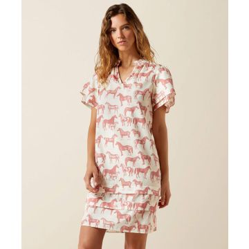 Ariat Ladies Iffley Short Sleeve Knee Length Dress
