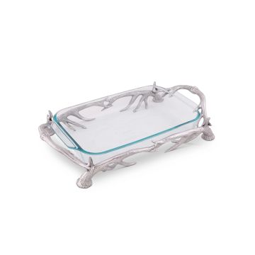 Arthur Court Antler Pyrex Holder (3 Qt)