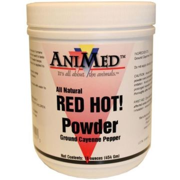 AniMed All Natural Red Hot Powder -  Ground Cayenne Pepper 16oz