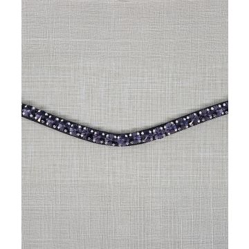 KL Select Black Oak Purple Passion Browband