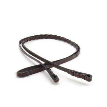 Black Oak Raised Fancy Stitched Lace Reins