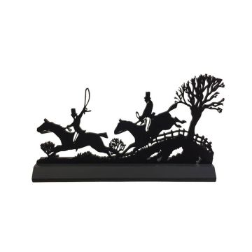 Madison Bay Co. Over the Fence Standing Wood Silhouette Tabletop Decor