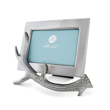Arthur Court Antler Photo Frame (4" X 6")