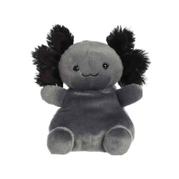 Aurora Palm Pals 8" Onyx Axolotl