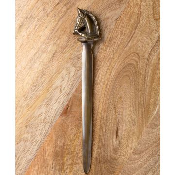 Chehoma Metal Horsehead Letter Opener