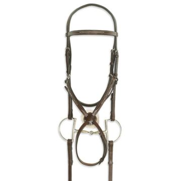 Ovation Classic CC Figure 8 Bridle With Rubber Reins