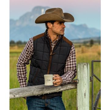 Madison Creek Mens Shelby Lightweight Nylon Quilt Vest
