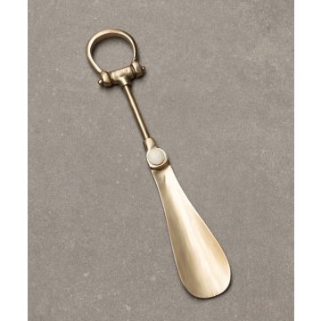 Chehoma Brass Patina Shoe Horn
