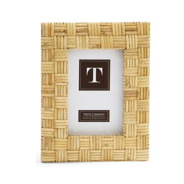 Two's Company Rattan Dream Weavers Photo Frame (Multiple Sizes)