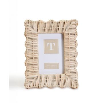 Two's Company Wicker Weave Photo Frame (Multiple Sizes)