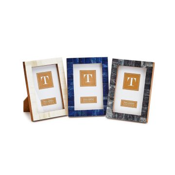 Two's Company Square Block Photo Frame (4X6)
