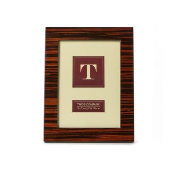Two's Company Wenge Wood Photo Frame (Multiple Sizes)