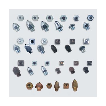 Nunn Finer Steel Horseshoe Studs - Pack of 5