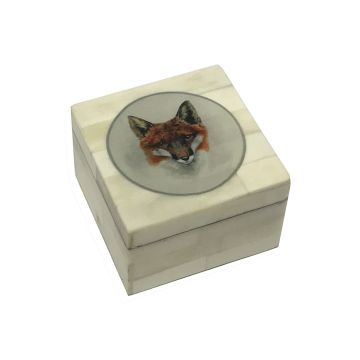 Madison Bay Co. 3 1/4" Printing Bone Box With Lift Off Lid