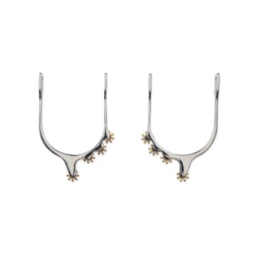 Shires Humane Rowel Spur SS Stainless Steel
