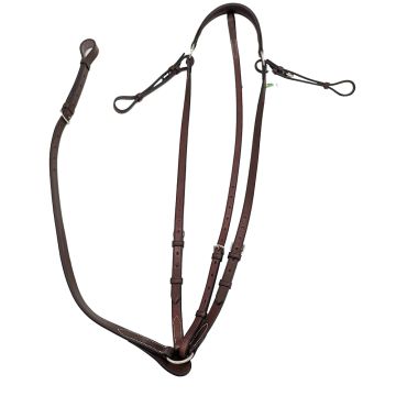 Americana Fancy Raised Adjustable Breastplate w/ Standing Attachment