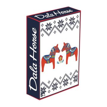 Swedish Dala Horse Design Playing Cards Deck