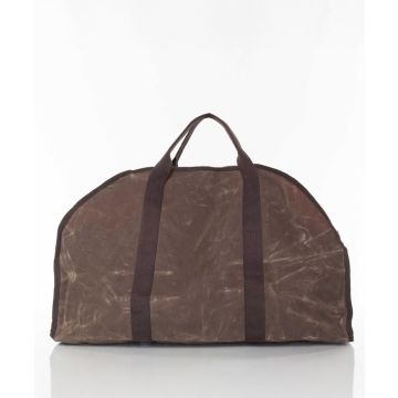Waxed Canvas Log Carrier
