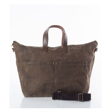 Waxed Traveler Tote Bag