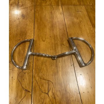 Anademi Dee Half & Half Slow Twist/Plain Snaffle