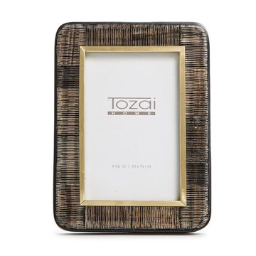 Two's Company Chiseled Bone Frame (4x6)