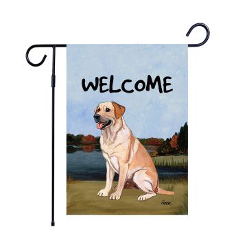 Zeppa Fur Children Scenic Garden Flag Without Stand