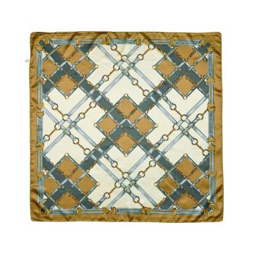 AWST Silky Plaid Snaffle Bit Scarf