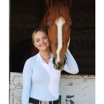 EquestrianClub Girls Lil' Lenna Long Sleeve Show Shirt