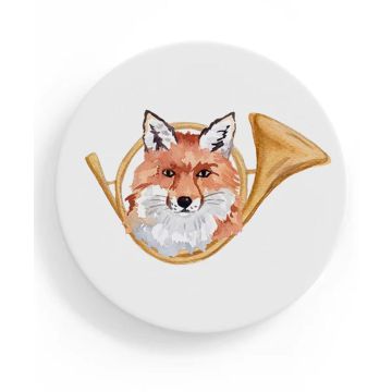 Ceramic Coaster With Cork Backing (Sold Individually)