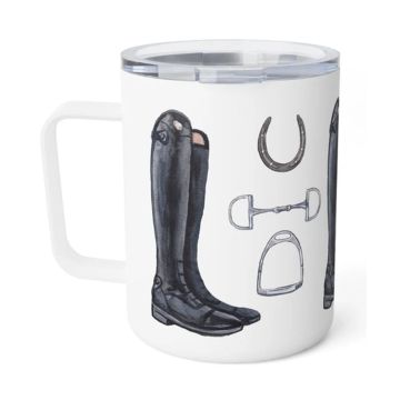 Insulated Travel Mug With Lid (12oz)