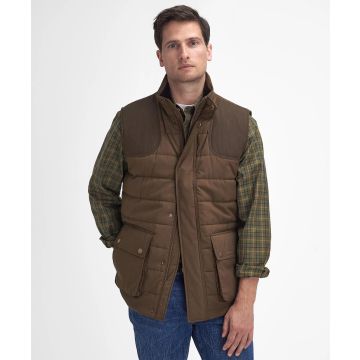 Barbour Men's Braford Tattersall Puffer Gilet