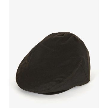 Barbour Mens Wax Flat Cap