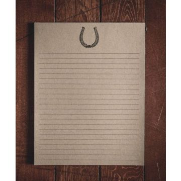 Large Notepad With Design (8.5X11)