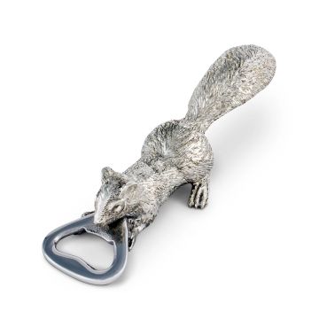 Vagabond House Pewter Squirrel Bottle Opener