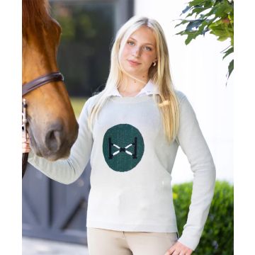 TKEQ Ladies Crossrail Crewneck Sweater