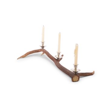 Vagabond House Antler - Resting Elk Table Candlestick