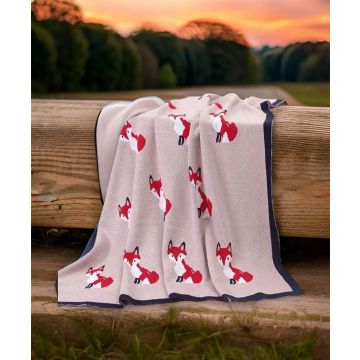 Westrian Equestrian Cotton Baby Blanket